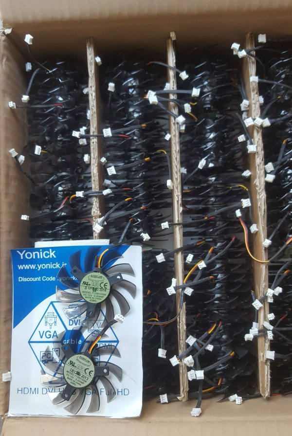 فن کارت گرافیک گیگابایت 7.5 سانتی
